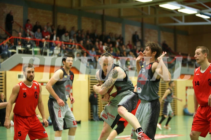 Basketball 2.Bundesliga 2016/17, Playoff SF Spiel 1 Mistelbach Mustangs vs. Villach Raiders