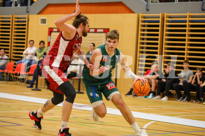 Basketball Zweite Liga 2023/24, Playoff Viertelfinale Spiel 1 Mistelbach Mustangs vs. Dornbirn Lions


