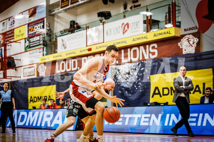Basketball, win2day Basketball Superliga 2022/23, Grunddurchgang 21.Runde, Traiskirchen Lions, Flyers Wels, I. Gromovs (4)