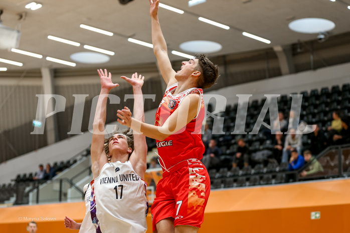 11.01.2025 Österreichischer Basketballverband 2024/25, SLMU19, Vienna United vs BC Vienna