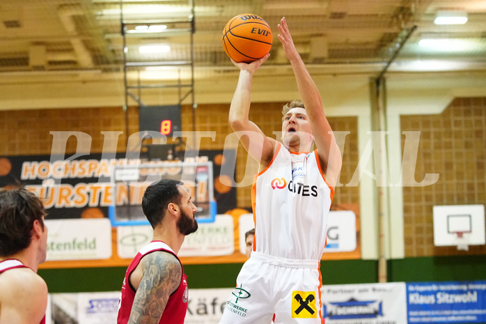 Win2day Basketball Superliga 2023/24, Grunddurchgang, 16. Runde, Fuerstenfeld vs. BC Vienna