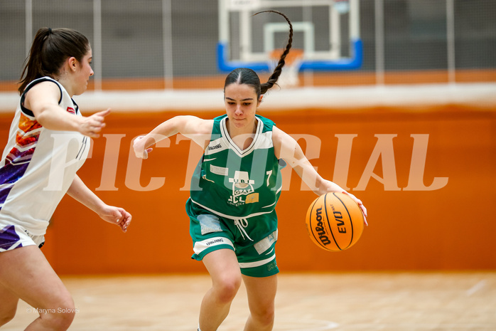 26.01.2025 Österreichischer Basketballverband 2024/25, SLWU19, Vienna United vs. UBI Graz