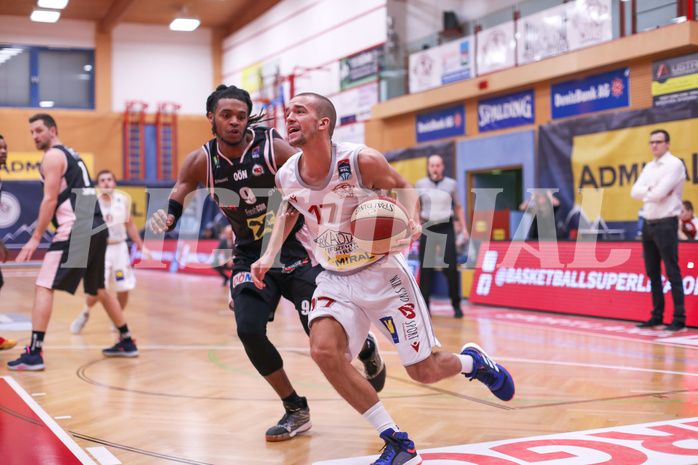 Basketball Basketball Superliga 2019/20, Grunddurchgang 15.Runde Runde Traiskirchen Lions  vs. Flyers Wels
