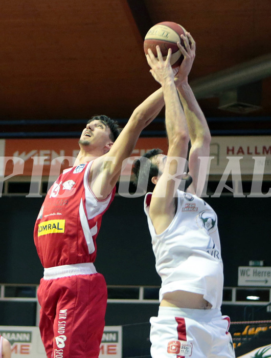 Basketball Superliga 2020/21,  Grunddurchgang 13.Runde, BC Vienna vs. Traiskirchen Lions