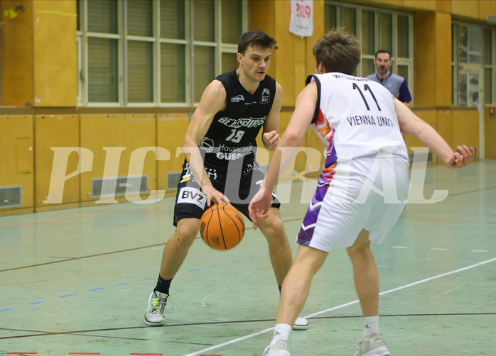 Basketball Zweite Liga 2023/24, Grunddurchgang 16.Runde Vienna United vs. Güssing Blackbirds