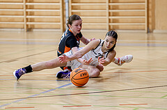 22.02.2025 Österreichischer Basketballverband 2024/25, SLWU19 Basket Flames UNION vs Basket Duchess
