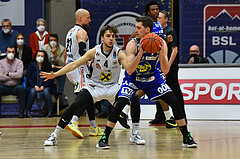 Basketball Superliga 2021/22, Grunddurchgang. 10.Runde Flyers Wels vs. Swans Gmunden