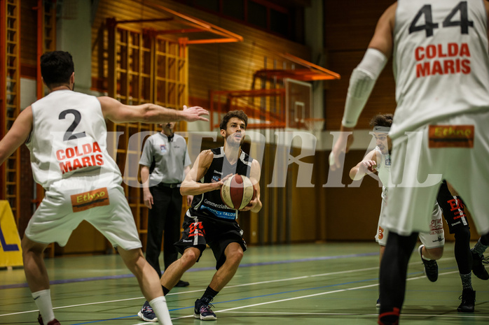 Basketball, Basketball Zweite Liga, Playoffs: Viertelfinale 2. Spiel, BBC Nord Dragonz, Mattersburg Rocks, Jan NICOLI (6)