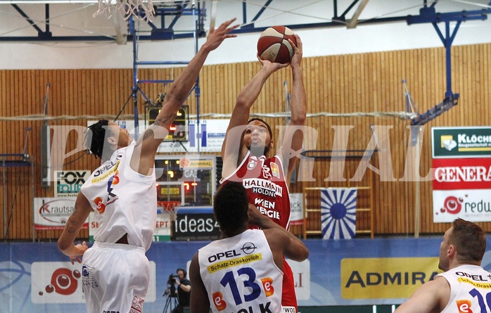 Basketball ABL 2015/16 Playoff Halbfinale Spiel 2  Oberwart Gunners vs BC Vienna
