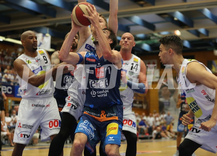 Basketball ABL 2017/18, Playoff Finale Spiel 6 Gmunden Swans vs. Kapfenberg Bulls