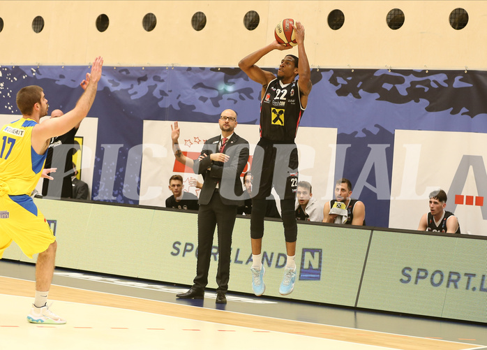 Basketball Superliga 20120/21, Grunddurchgang 7.Runde SKN St.Pölten vs. Flyers Wels