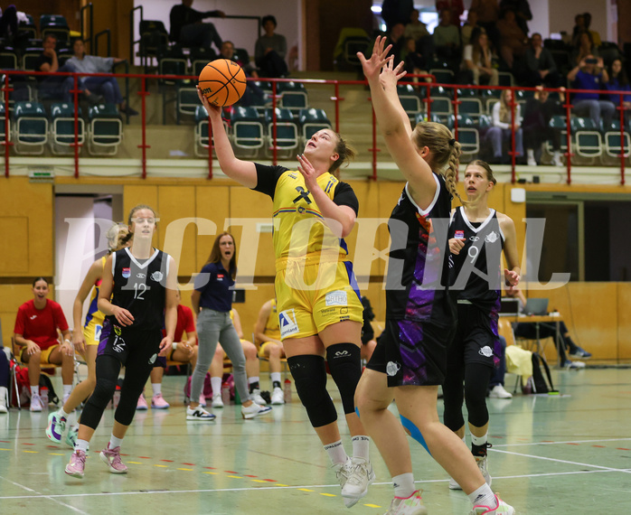 Basketball Damen Superliga 2023/24, Grunddurchgang 3.Runde Vienna United vs. SKN St.Pölten


