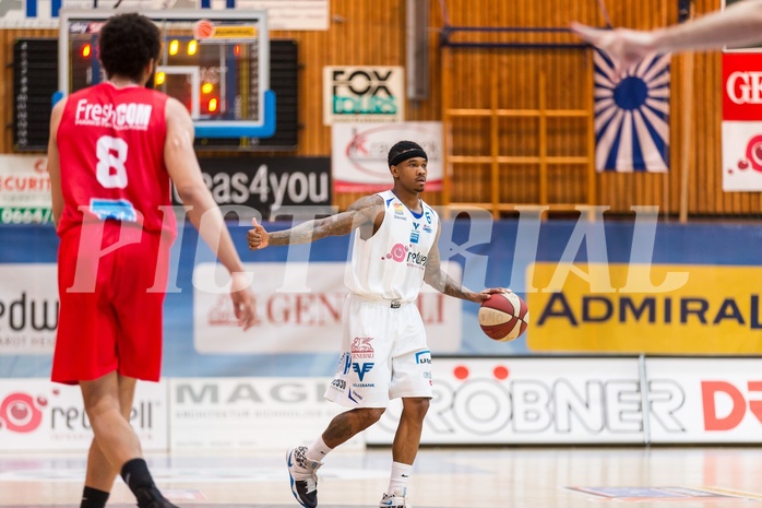 Basketball, ABL 2016/17, Playoff HF Spiel 1, Oberwart Gunners, WBC Wels, Derek Jackson Jr. (6)