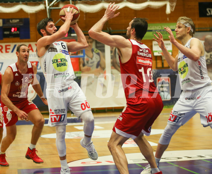 Basketball Superliga 2020/21, Grunddurchgang 18.Runde Gmunden Swans vs. BC Vienna