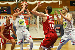 Basketball Superliga 2020/21, Grunddurchgang 18.Runde Gmunden Swans vs. BC Vienna