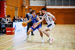 Basketball, Basketball Zweite Liga 2024/25, Grunddurchgang 21.Runde, Vienna Timberwolves, Kufstein Towers, Luis Erath (2)