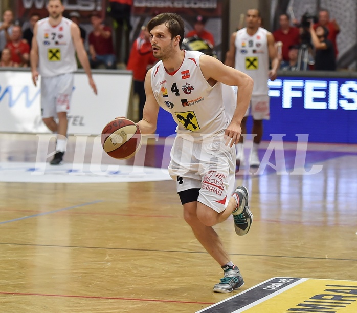 Basketball ABL 2015/16 Playoff Halbfinale Spiel 1 WBC Wels vs Traiskirchen Lions
