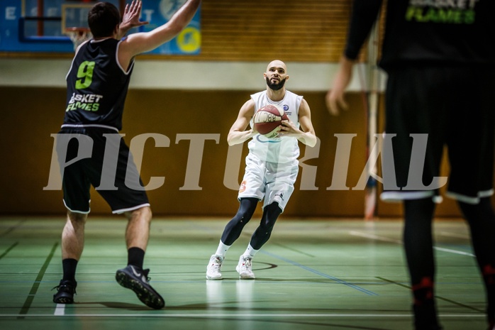 Basketball, 2.Bundesliga, Grunddurchgang 22.Runde, BBC Nord Dragonz, Basket Flames, Tomas Markus (7)