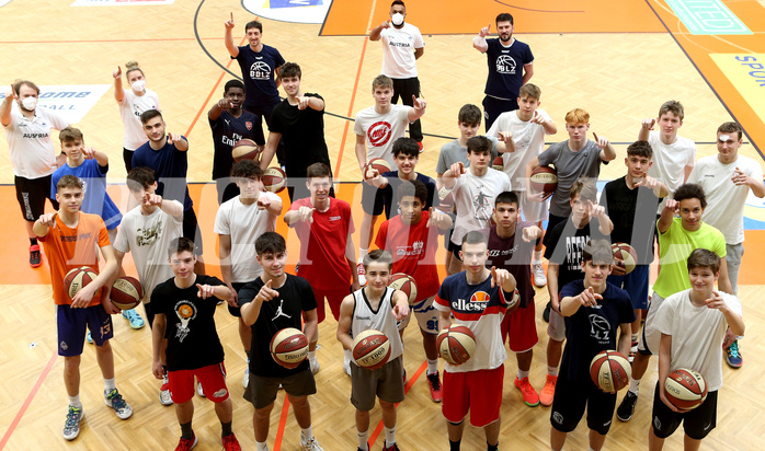 Basketball Nationalteamsichtung 2021,  mu16. 


