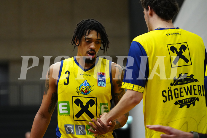 Basketball Superliga 2021/22, 10. Platzierungsrunde, UBSC Graz vs. Kapfenberg


