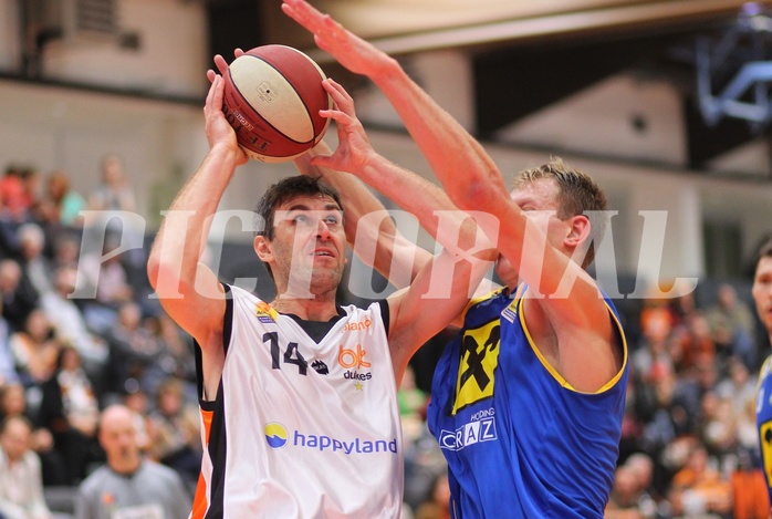 Basketball ABL 2015/16 Grunddurchgang 4.Runde BK Dukes Klosterneuburg vs. UBSC Graz



