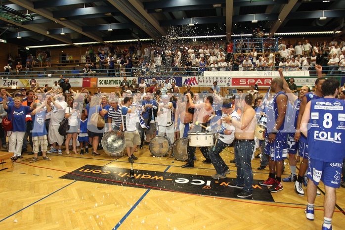 26.05.2011 Basketball ABL 2010/11 Finale Spiel 5 Gmunden Swans vs. Oberwart Gunners



