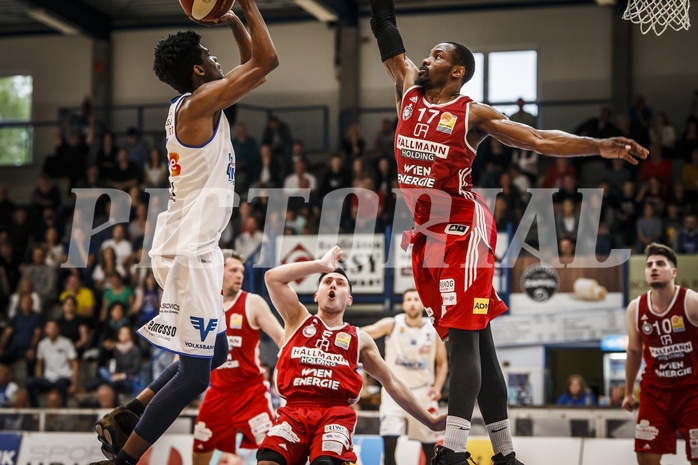 Basketball, ABL 2018/19, Playoff VF Spiel 2, Oberwart Gunners, BC Vienna, Dwane Miner (6)