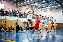 Basketball, Basketball Zweite Liga 2024/25, Grunddurchgang 1.Runde, Deutsch Wagram Alligators, Upper Austrian Ballers, Steven Kaltenbrunner (8)