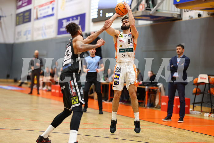 Basketball Superliga 2024/25, Grunddurchgang 11.Runde Klosterneuburg Dukes vs. Flyers Wels


