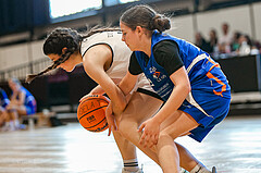 27.04.2025 Österreichischer Basketballverband 2024/25, SLWU16 VF Basket Flames UNION vs. DBB  Basketgirls Wels