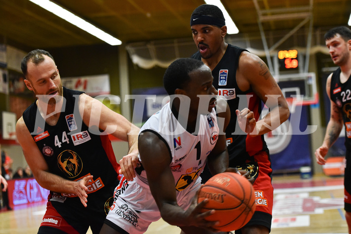 Basketball Superliga 2021/22, Grunddurchgang 14. Runde Flyers Wels vs. GGMT Vienna
