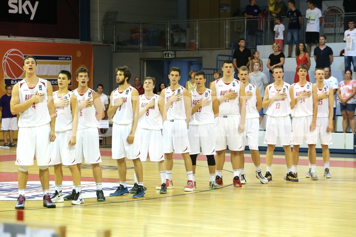 Basketball FIBA U18 European Championship Men 2015 DIV B Team Austria vs. Team Denmark


