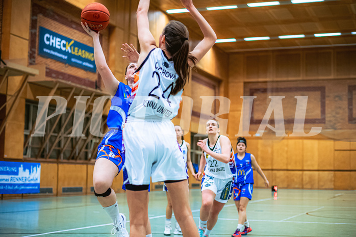 Basketball Basketball Damen Superliga 2021/22, Grunddurchgang 5.Runde Vienna United vs. DBB LZ OÖ