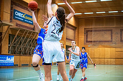 Basketball Basketball Damen Superliga 2021/22, Grunddurchgang 5.Runde Vienna United vs. DBB LZ OÖ
