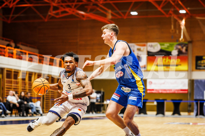 Basketball, win2day Basketball Superliga 2024/25, Grunddurchgang Runde 5, BBC Nord Dragonz, SKN St. Pölten, Rayshawn Mart (3)