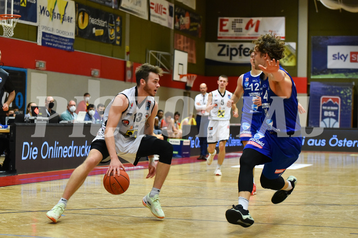Basketball Superliga 2021/22, Grunddurchgang. 6.Runde Flyers Wels vs. D.C. Timberwolves