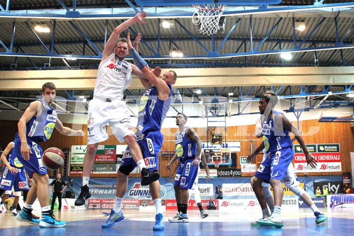 Basketball, ABL 2015/16, Playoff Viertelfinale Spiel 5, Oberwart Gunners vs. Gmunden Swans