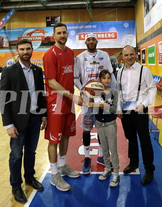 Basketball ABL 2015/16 Grundurchgang 31.Runde Kapfenberg Bulls vs WBC Wels 