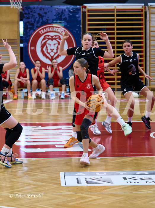 Basketball Superliga 2024/25, SLWU14 Traiskirchen Lionesses vs. Gratkorn Scorpions


