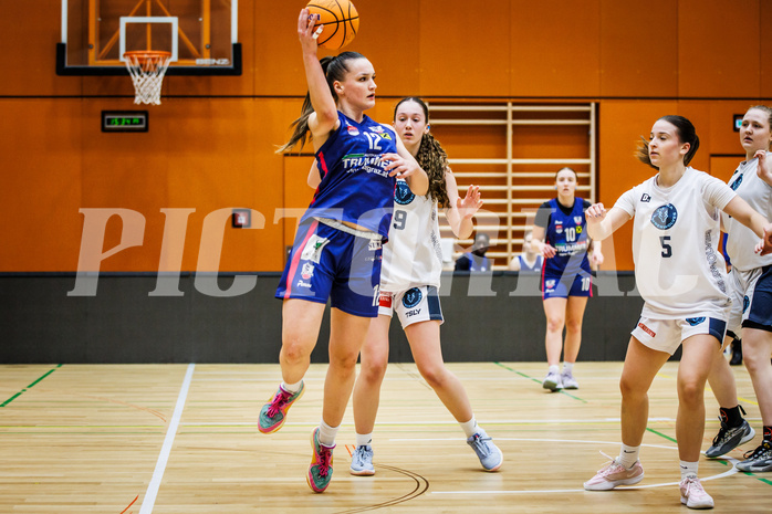 Basketball, SLWU19 Basketball Damen Superliga 2024/25, Vienna Timberwolves, DBB LZ OÖ, 