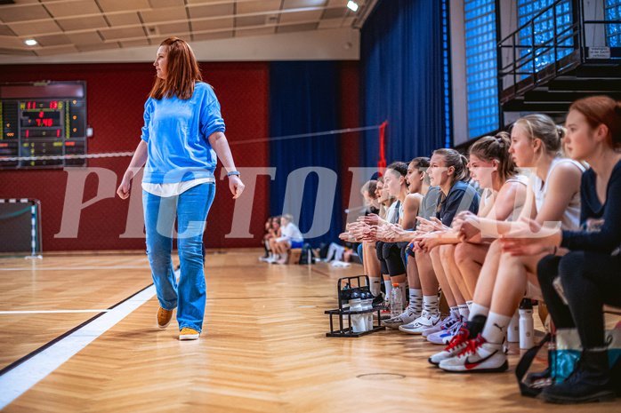 Basketball Basketball Damen Superliga 2021/22, Grunddurchgang 11.Runde Basket Flames vs. Vienna D.C. Timberwolves
