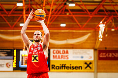 Basketball, win2day Basketball Superliga 2024/25, Grunddurchgang Runde 3, BBC Nord Dragonz, Flyers Wels, Renato Poljak (16)