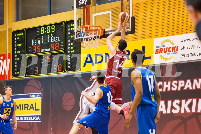 Basketball ABL 2015/16 Grunddurchgang 30.Runde Traiskirchen Lions vs. UBSC Graz