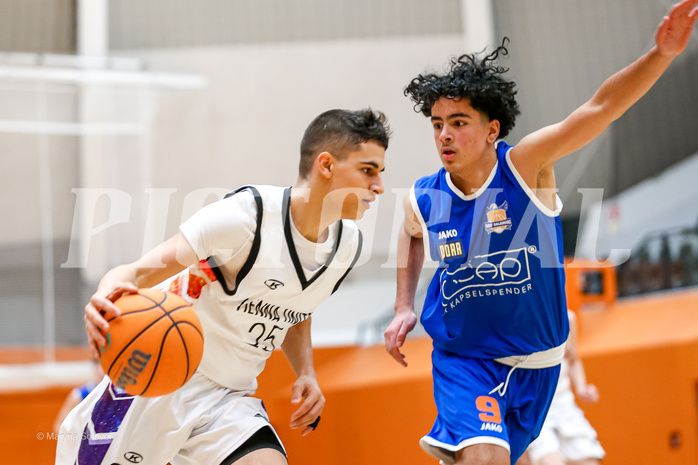 19.01.2025 Österreichischer Basketballverband 2024/25, SLMU19, SU Döbling vs. BBU Salzburg