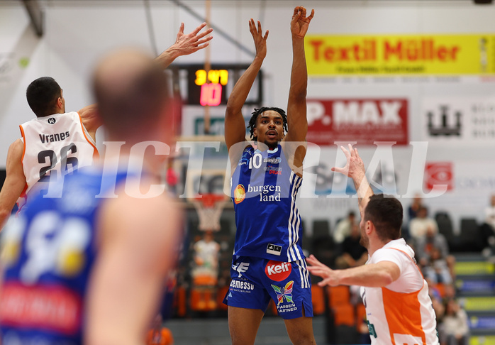 Basketball Superliga 2024/25, 9.Plazierungsrunde Klosterneuburg Dukes vs. Oberwart Gunners