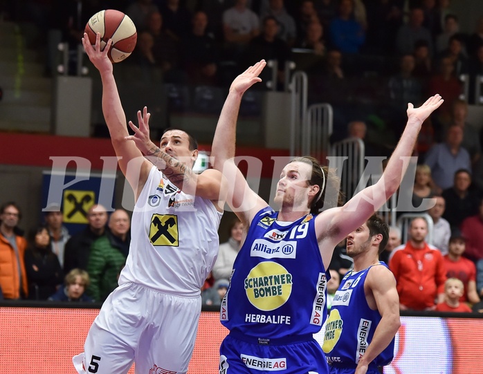 Basketball ABL 2015/16 Grunddurchgang 16.Runde WBC Wels vs Gmunden Swans