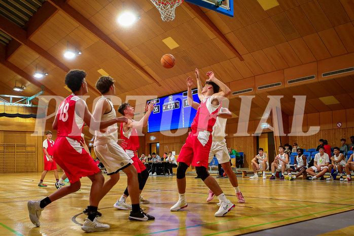 26.11.2024 Österreichischer Basketballverband 2024/25, SLMU19 Basket Flames vs. Mattersburg Rocks