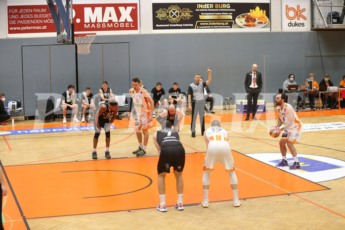 Basketball Superliga 20120/21, Grunddurchgang 9.Runde Klosterneuburg Dukes vs. Flyers Wels