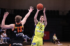 01.04.2023, Graz, Raiffeisen Sportpark Graz, Basketball Superliga 2022/23, 7. Qualifikationsrunde, UBSC Raiffeisen Graz vs. CITIES Panthers Fürstenfeld 