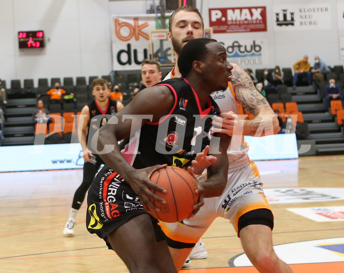 Basketball Superliga 2021/22, Grunddurchgang 17.Runde Klosterneuburg Dukes vs. Flyers Wels


